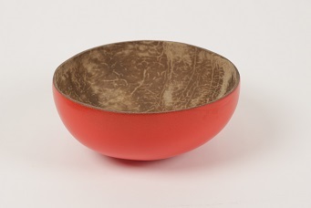 קערית קליפת קוקוס - גלזורה מאט פוקסיה