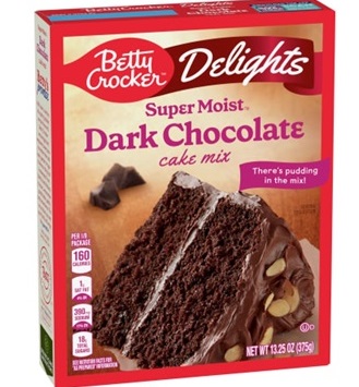 תערובת לעוגת שוקולד מריר Betty Crocker