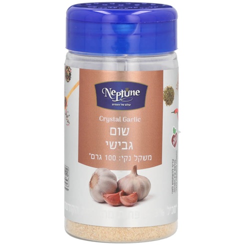 שום גבישי דק 100 גר'