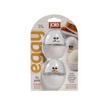 סט 2 כוסות לבנות לביצה מבית JOIE