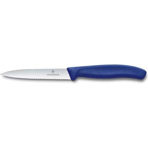 Victorinox - סכין שוויצרי משוננת שפיץ 10 ס