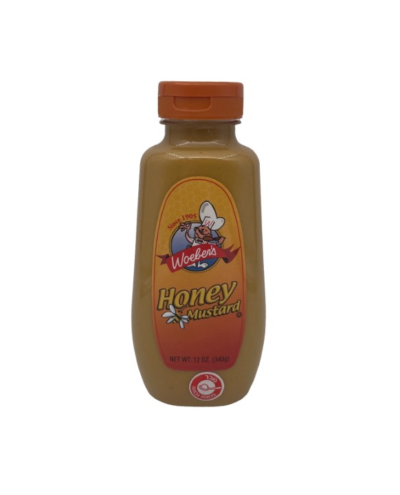 חרדל דבש לחיץ 340 גר' Woeber's