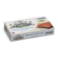 פילה סלמון מעושן במים 190 גר' AS do MAR