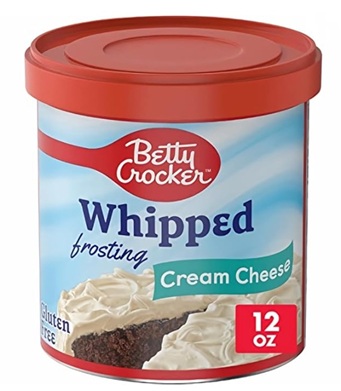 ציפוי מוקצף בטעם גבינת שמנת ללא גלוטן 340 גר' - Betty Crocker
