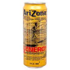 פחית Energy תה ירוק צמחים עם תוספת קפאין 660 מ
