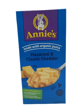 ארוחת פסטה מקרוני צ'דר קלאסי Annie's