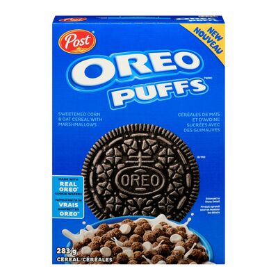 POST - דגני בוקר אוריאו פאפס עם מרשמלו 283 גר'