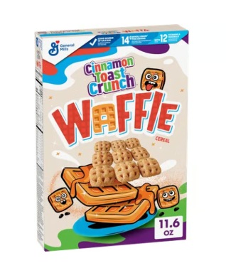 General Mills - דגני בוקר קינמון טוסט קראנץ וואפל 354 גר'