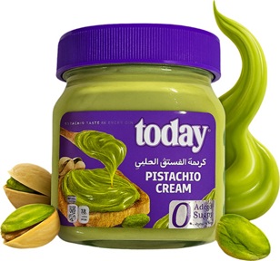 ממרח קרם פיסטוק ללא סוכר 350 גר' today