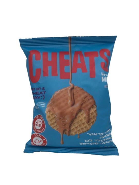 ואפל קראנץ' מצופה שוקולד לבן מקורמל CHEATS
