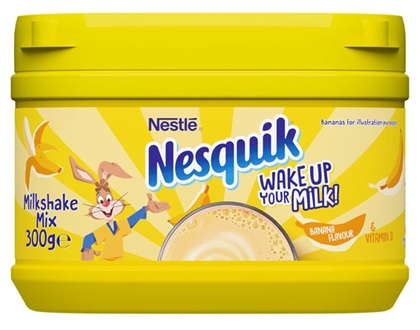 Nestle Nesquik - אבקת שוקו בננה 300 גר'