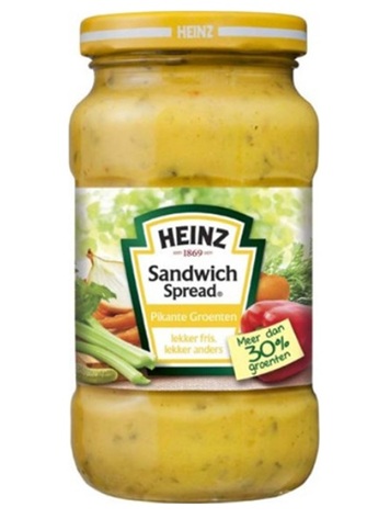 HEINZ - ממרח ירקות פיקנטי (חלבי) לסנדוויץ' 300 גר'