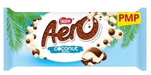 Nestle Euro - חטיף שוקולד חלב וקוקוס עם בועות 90 גר'