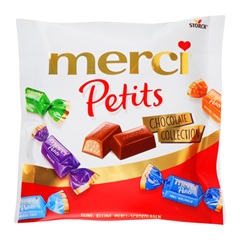 merci - מיני פרליני שוקולד מעורבים  125 גר'