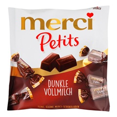 merci - מיני פרליני שוקולד חלב כהה 125 גר'