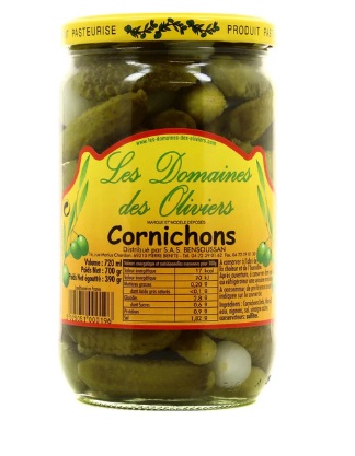 מיני קורנישון מוחמץ 720 מ